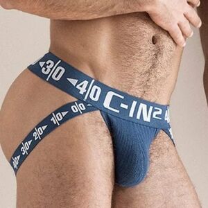 C-IN2 Men's H+A+R+D Jockstrap Underwear NEW Size Medium